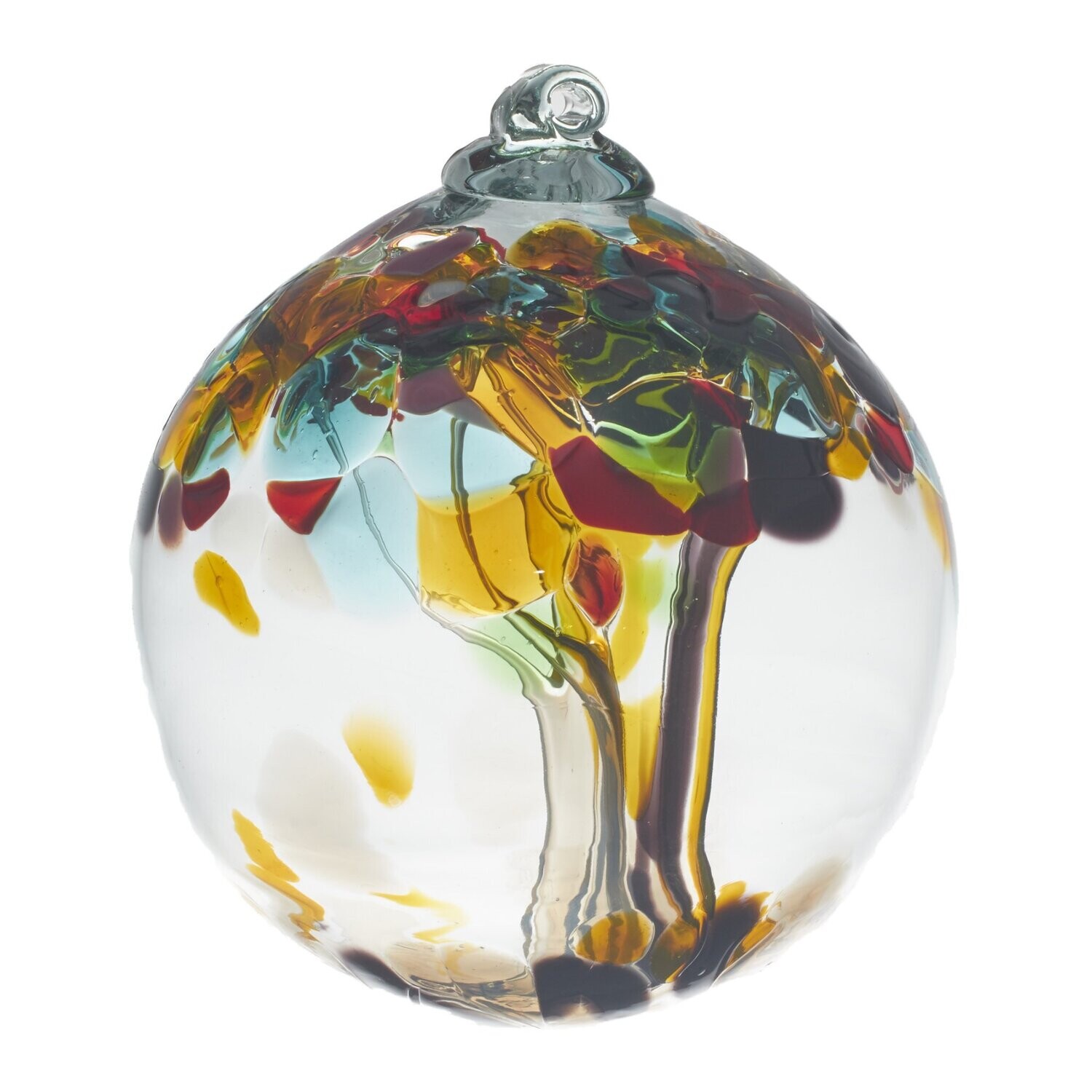 6” Glass Orb Tree of Luck