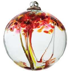 6” Glass Orb Tree of Passion
