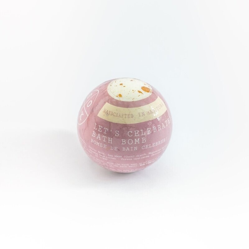 Let's Celebrate Bath Bomb (Margarita Scented)