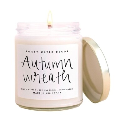 Autumn Wreath Soy Candle