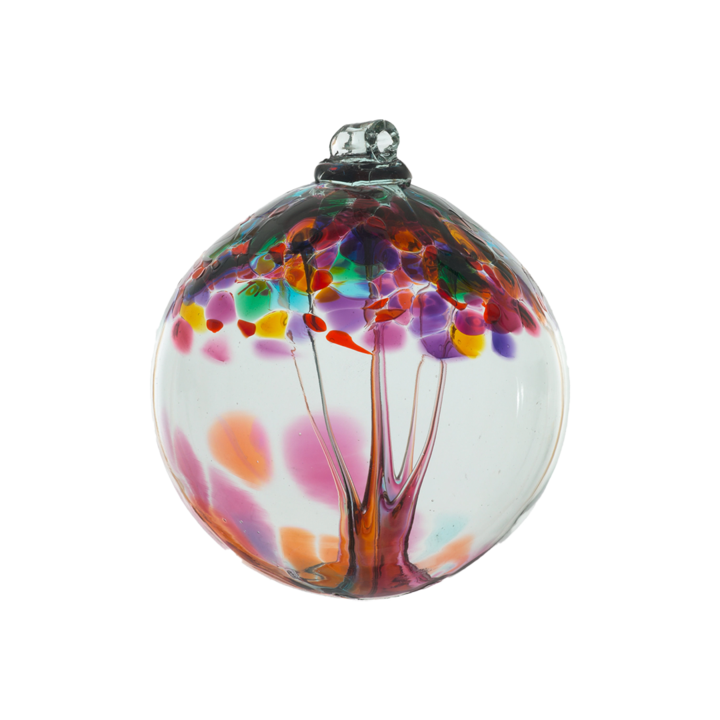 6" Glass Orb Tree of Gratitude