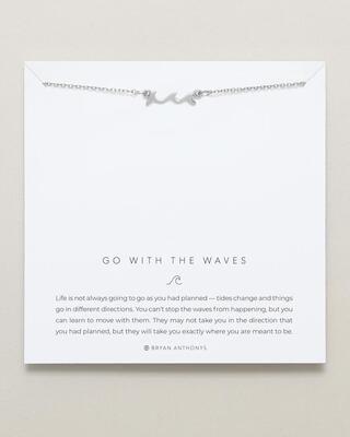 Go With The Waves Silver