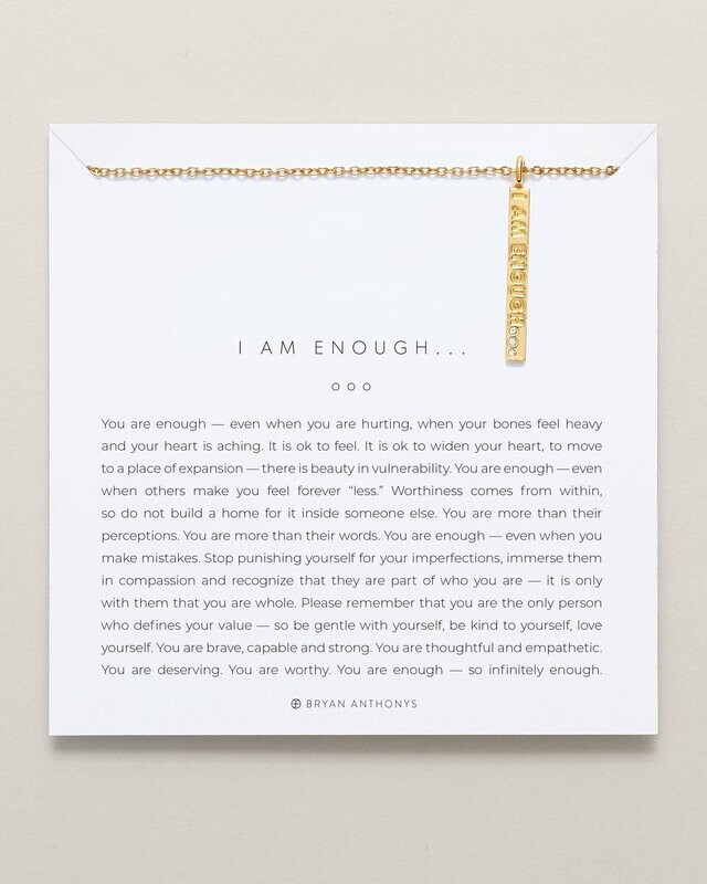 I am Enough Gold