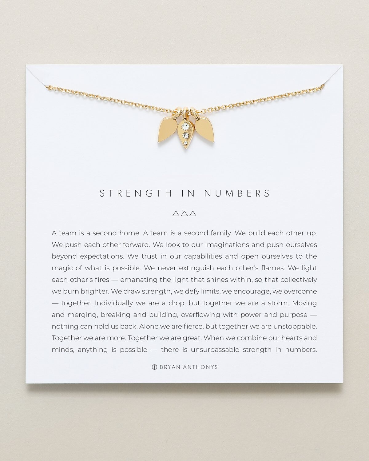 Strength In Numbers (Gold)