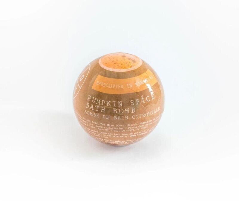 Pumpkin Spice Bath Bomb