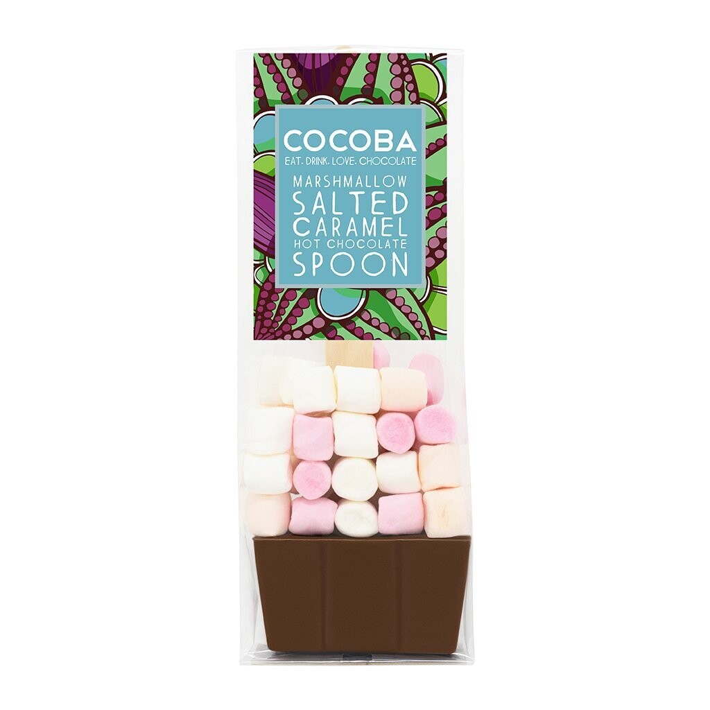 Cocoba Salted Caramel Hot Chocolate Spoon