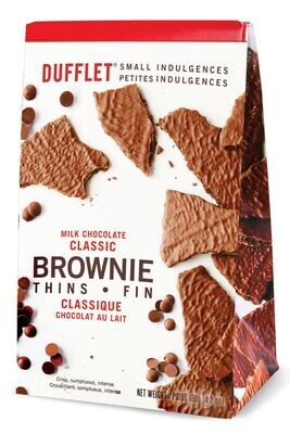 Dufflet Dark Chocolate Classic Brownie Thins
