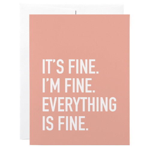 Its Fine