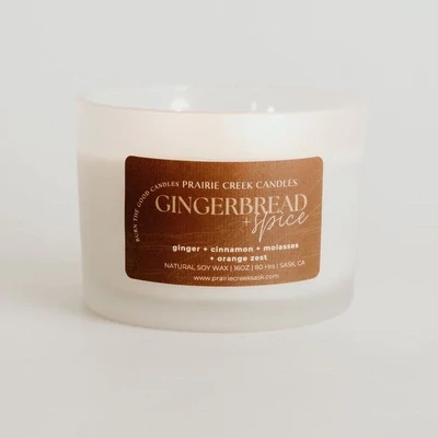 16oz Gingerbread and Spice Wood Wick Candle