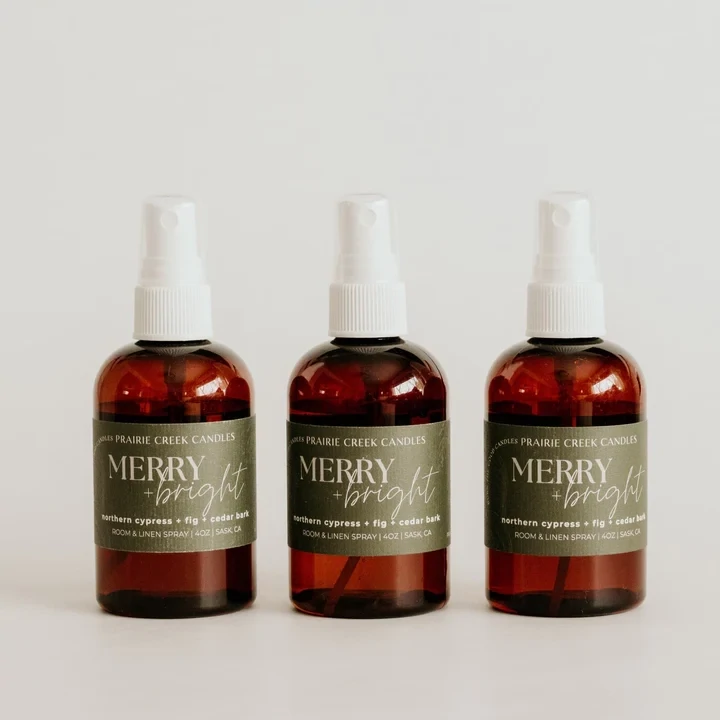 Merry and Bright Room and Linen Spray