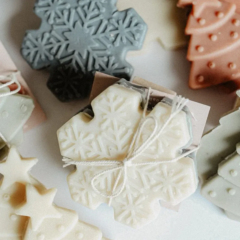 Snowflake Soap Stack