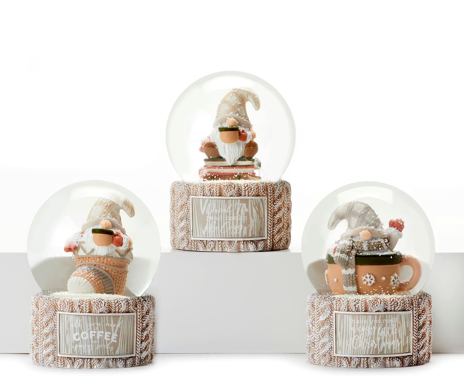 Mini Gnome Snow Globe