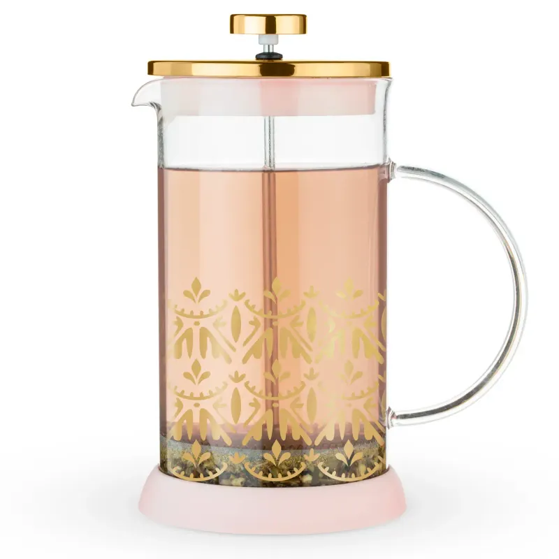 Riley™ Casablanca Glass Coffee & Tea Press Pot - 34oz