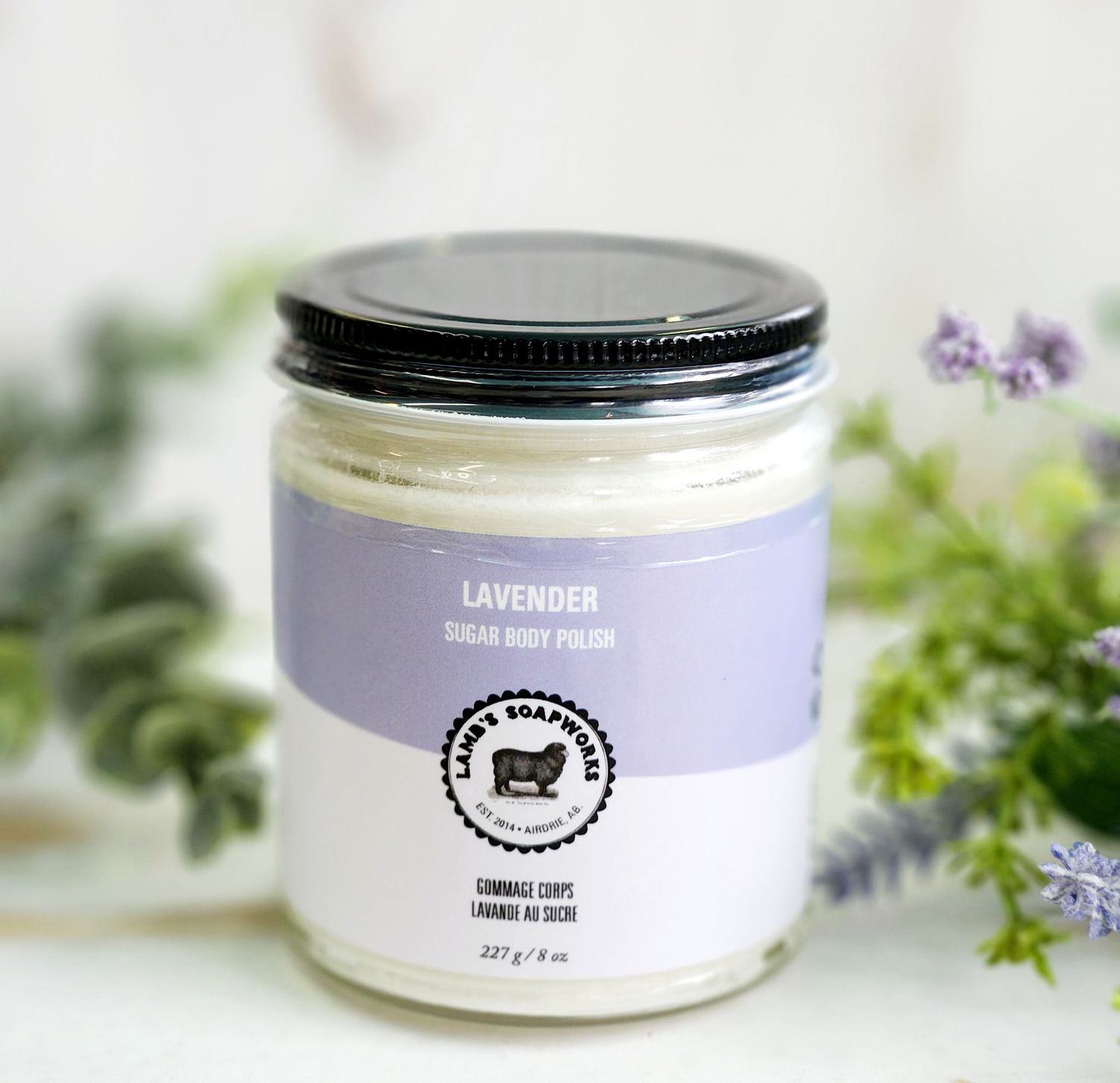 Lavender Sugar Body Polish 8oz