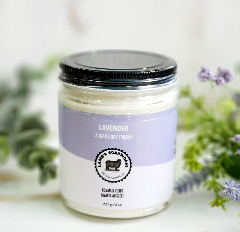 Lavender Sugar Body Polish 8oz