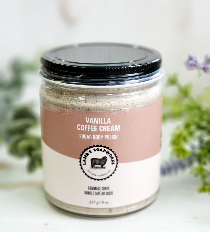 Vanilla Coffee Cream Body Polish 8oz
