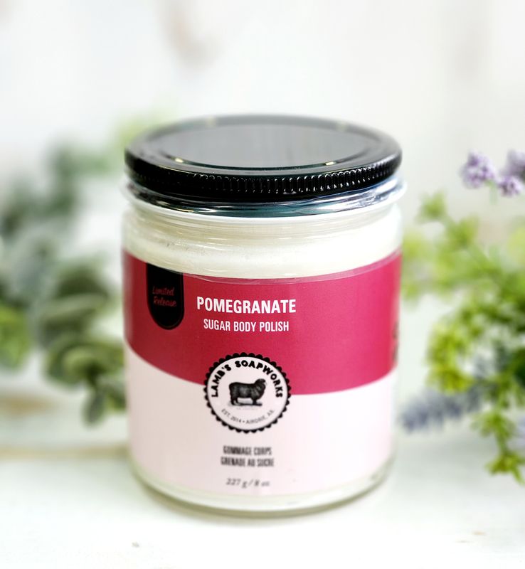 Pomegranate Sugar Body Polish 8oz