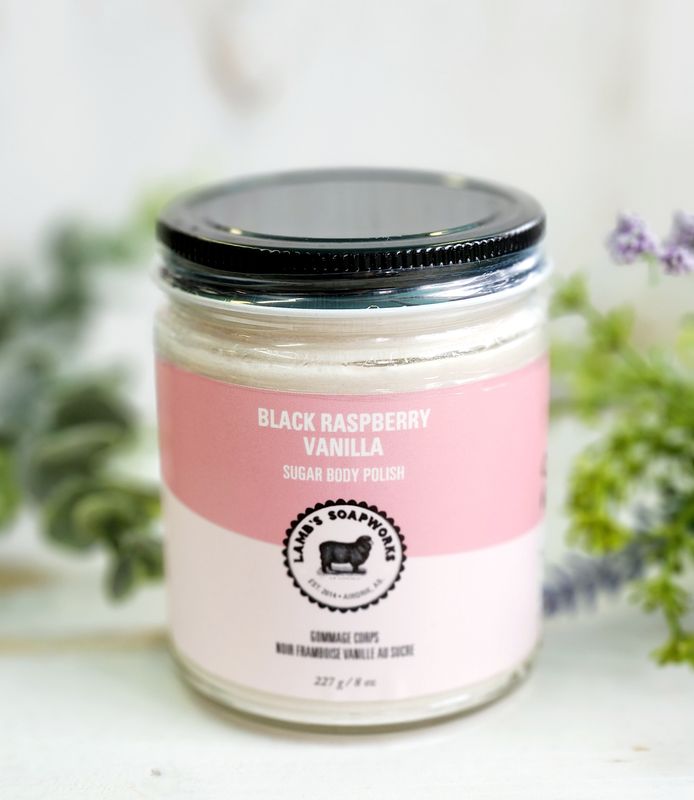Black Raspberry Vanilla Body Polish 8oz