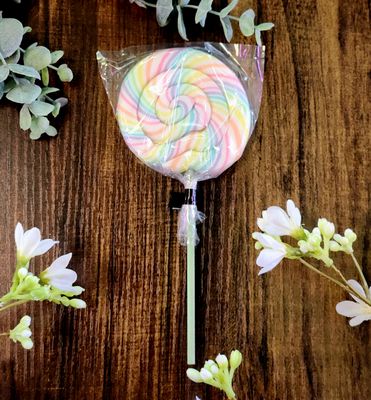 Handmade Whirl Lollipop - Birthday Cake