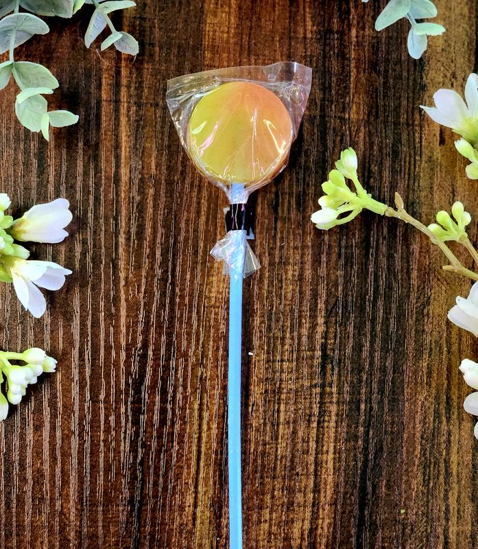 Mini Handcrafted Rainbow Lollipops - Apple Pie