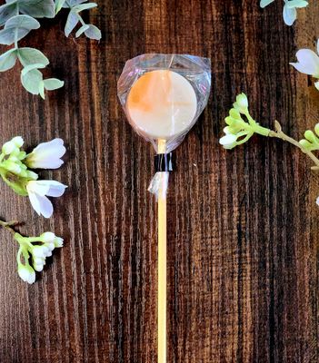 Mini Handcrafted Rainbow Lollipops - Mango Coconut
