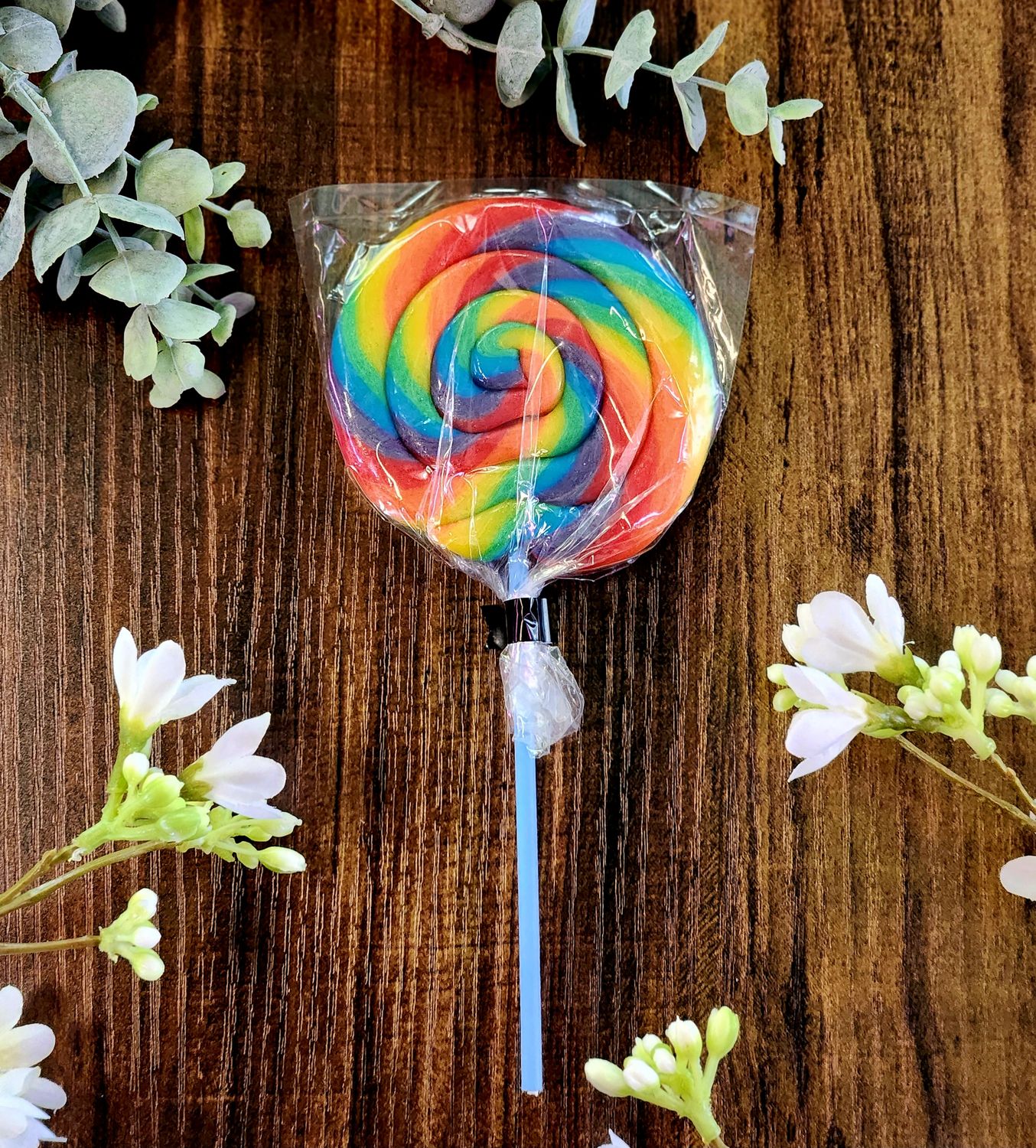 Handmade Whirl Lollipop - Fruit Punch