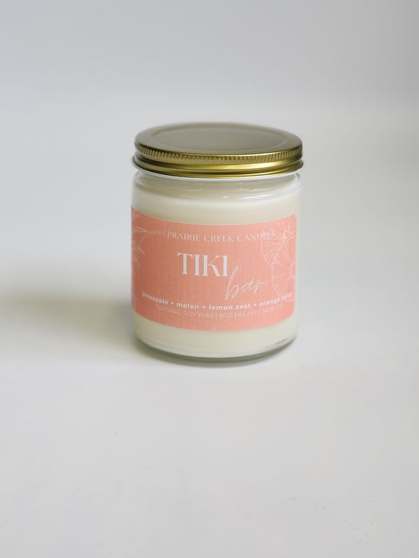 TIKI BAR - 8OZ - SINGLE WICK