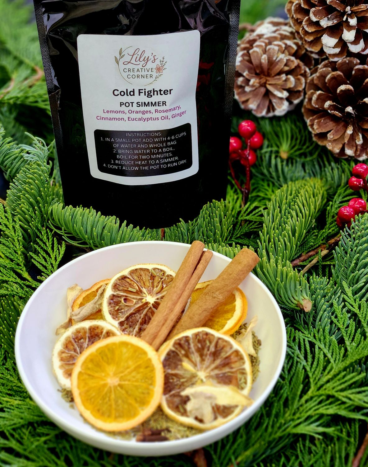 Cold Fighter Simmer Pot