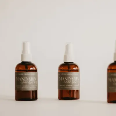 Mandrin and Cranberry Room and Linen Spray