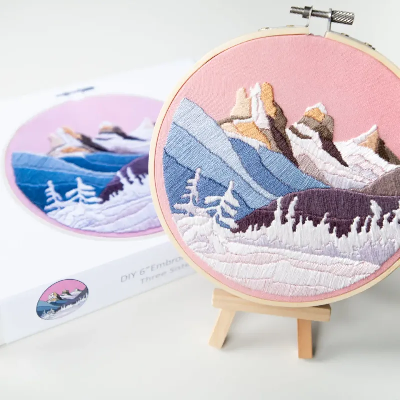 Three Sisters Winter DIY Embroidery Kit