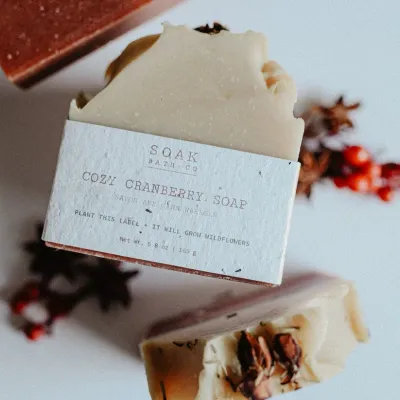 Cozy Cranberry Bar Soap