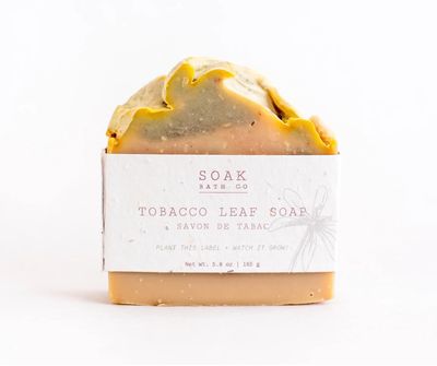 Tobacco Leaf Bar Soap
