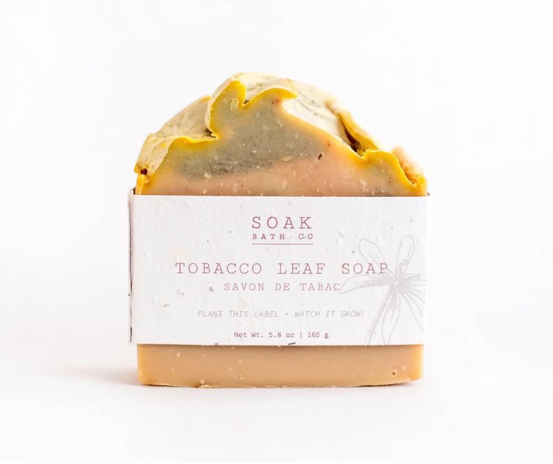 Tobacco Leaf Bar Soap