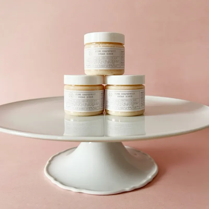 Mini Pink Grapfruit Sugar Scrub