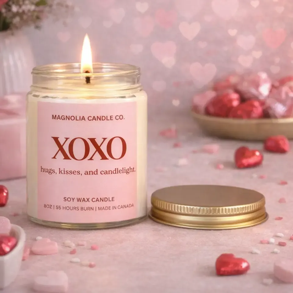 XOXO Candle 8oz Soy Wax