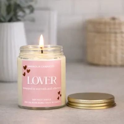 LOVER  Candle 8oz Soy Wax