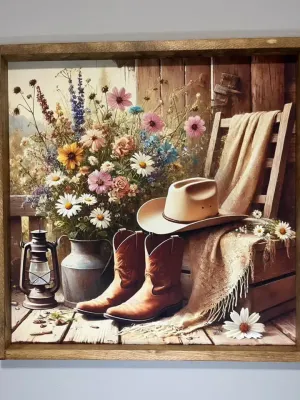 Country Porch Farmhouse Sign - 12x12