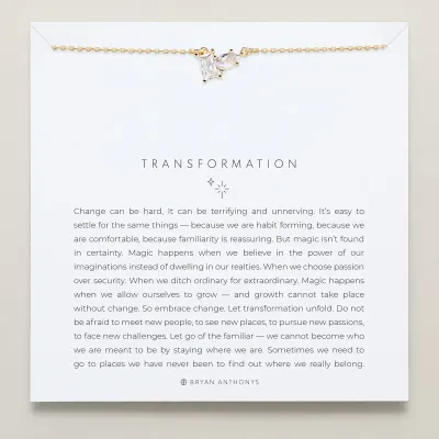 Transformation Gold Necklace