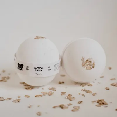 Oatmeal Honey Bath Bomb