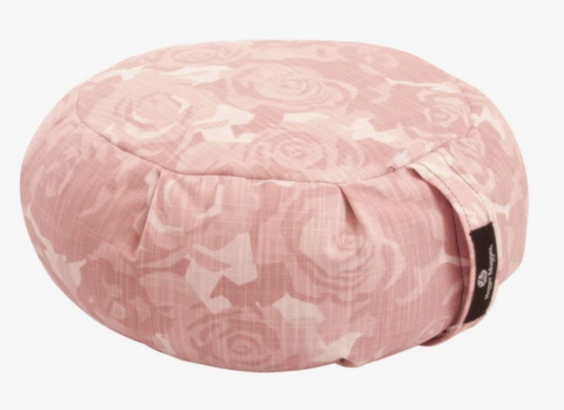 Zafu Cushion -Blush Bouquet