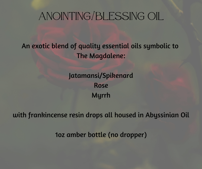 Mary Magdalene Anointing Oil and Flower Essence