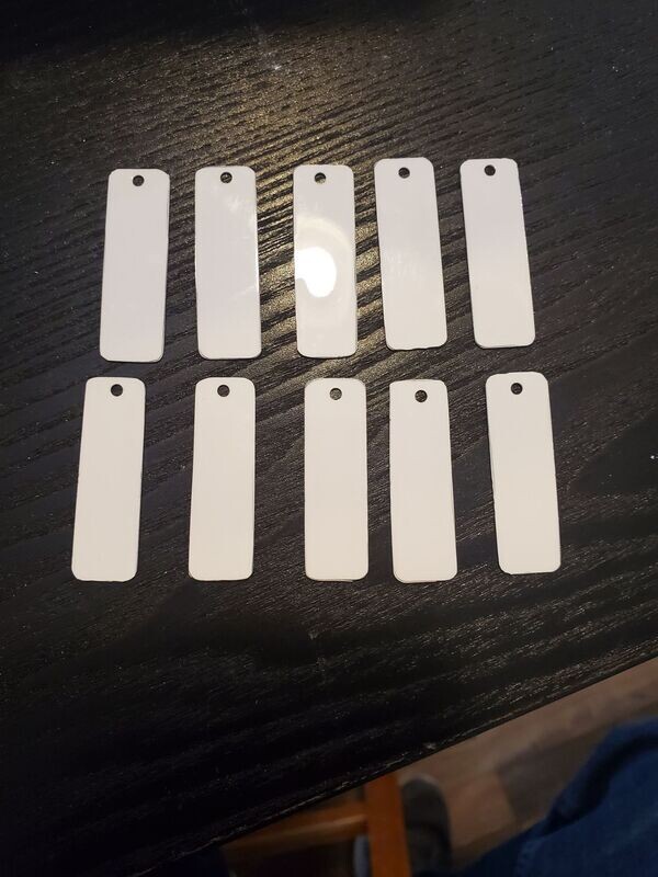 Rectangle single hole 10pk