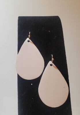 Earring Kit with large teardrop blanks 