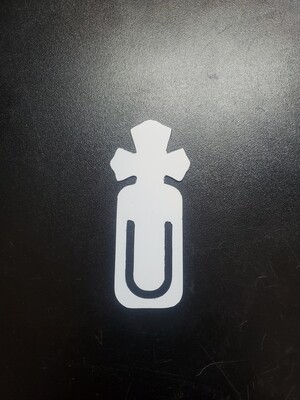 Cross Book mark aluminum sublimation blank