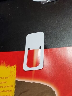 Rectangle Book mark aluminum sublimation blank