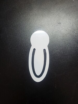 Oval Book mark aluminum sublimation blank