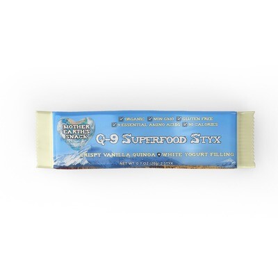 Q-9 SuperFood Vanilla Bars w/ Delectable White Yogurt filling - Qty 6