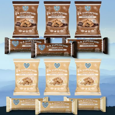Q-9 SuperFood Sweet Delight Variety Pack - 12 Ct.