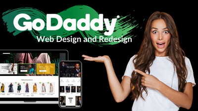 Go Daddy Website Design 1-5 Pages