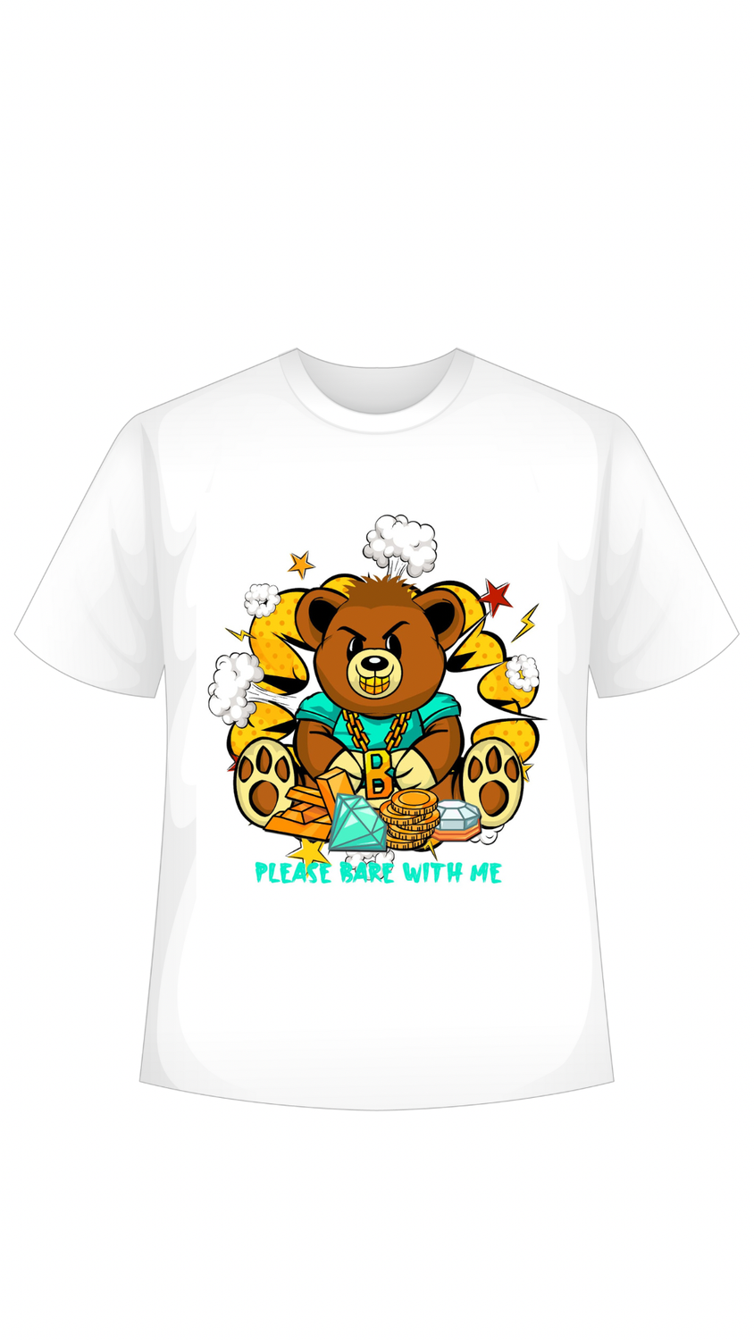 GOATED BARE White T-shirt